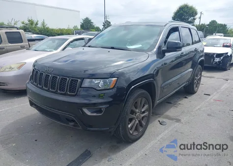 2016 Jeep Grand Cherokee Limited 75Th Anniversary из США, поврежденный, VIN 1C4RJFBG0GC398885